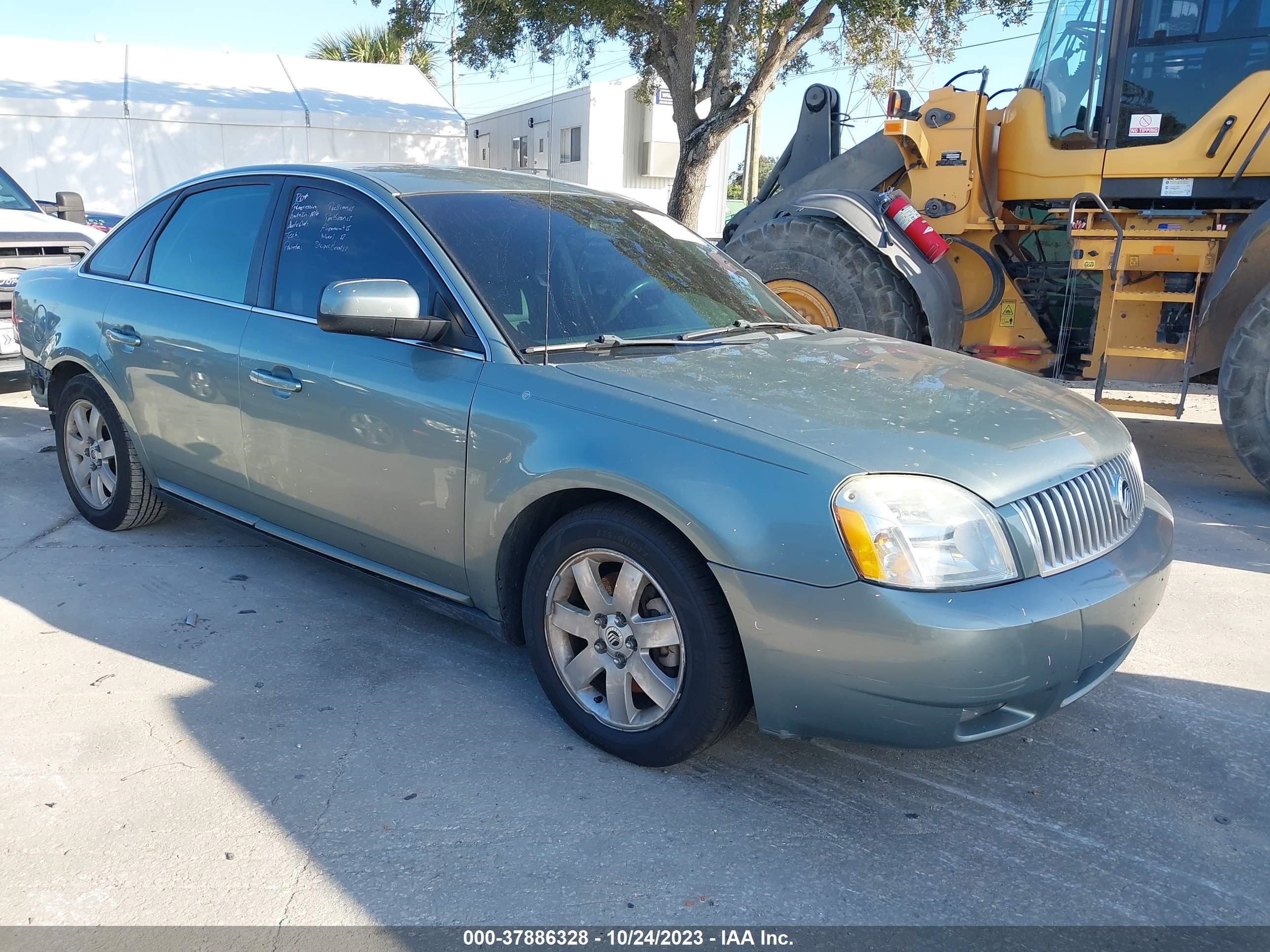 mercury montego 2007 1mehm40187g614253