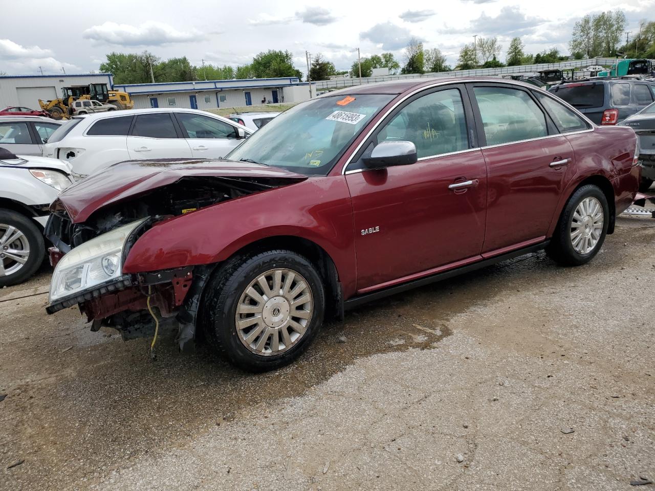 mercury sable 2008 1mehm40w78g624964