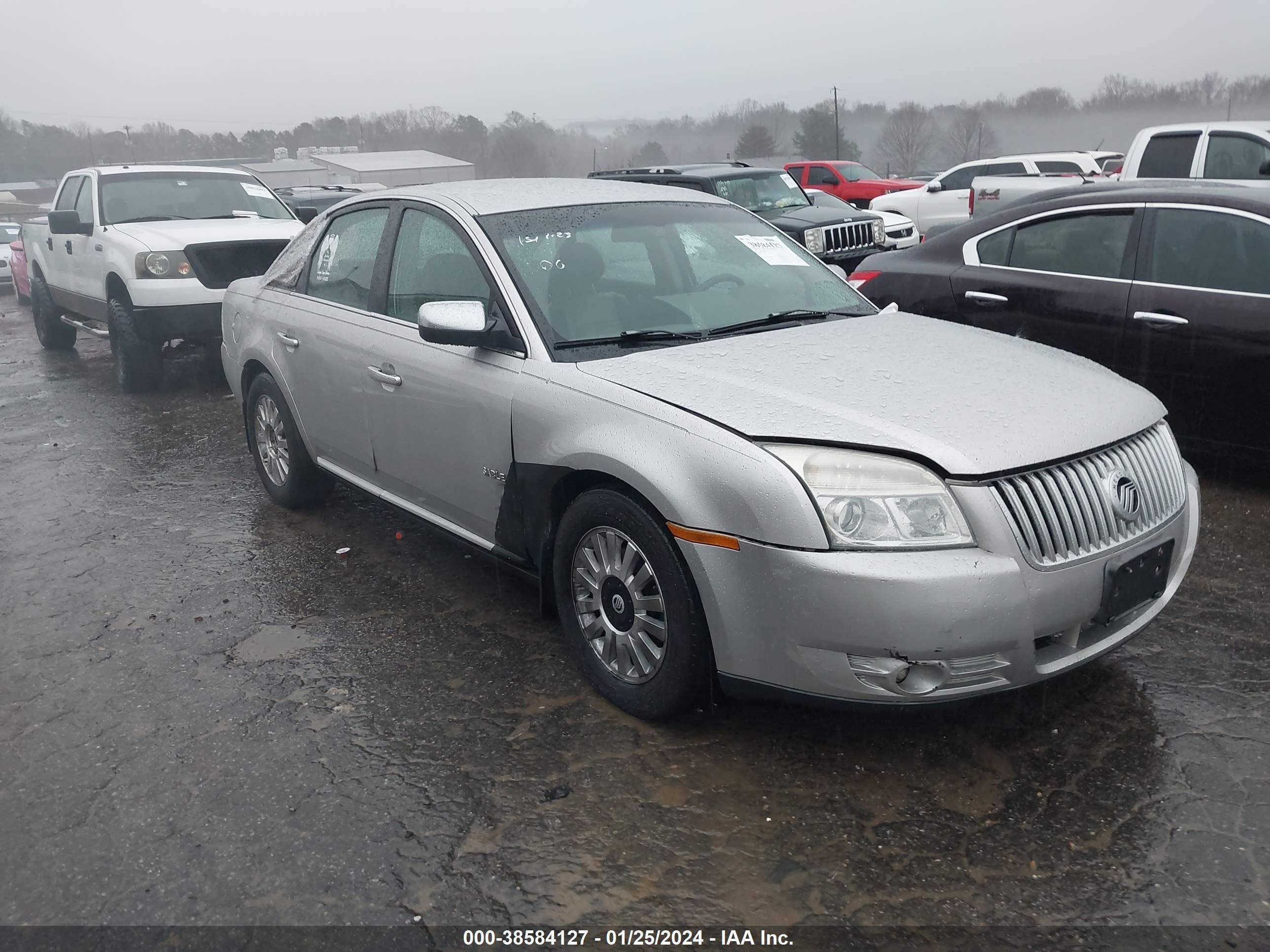 mercury sable 2008 1mehm40w88g621782