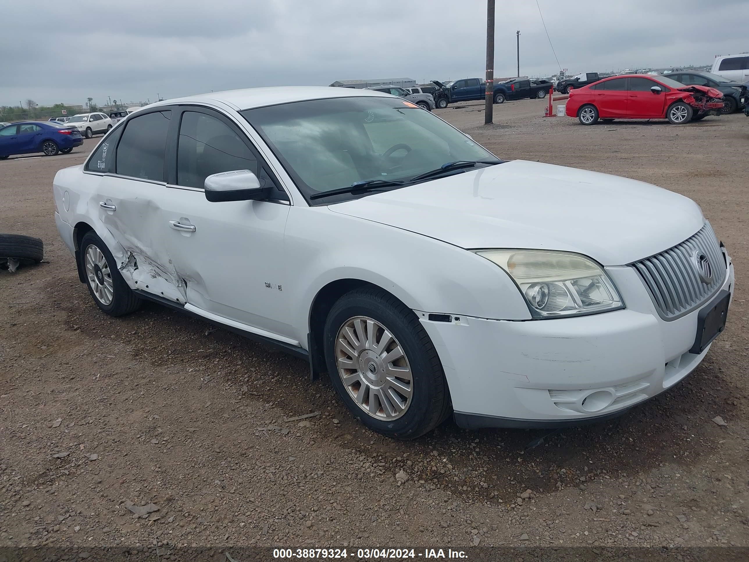 mercury sable 2008 1mehm40wx8g625056