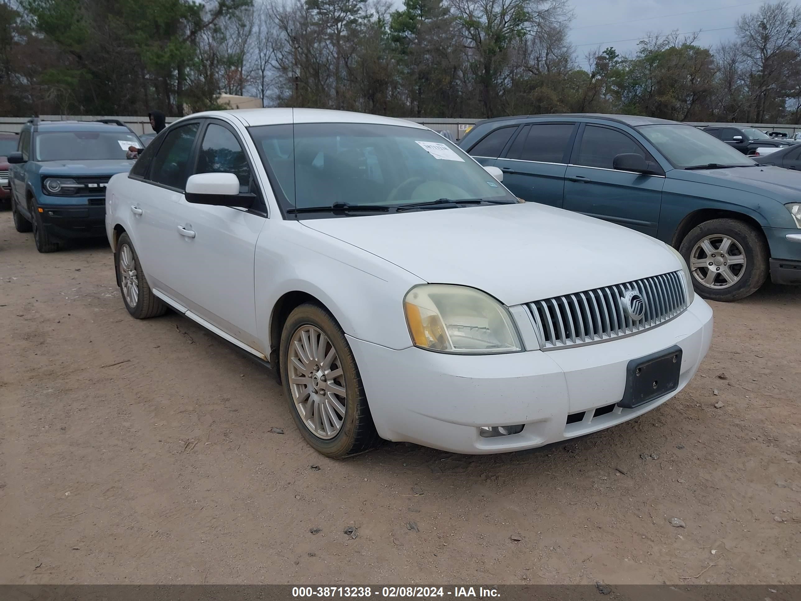 mercury montego 2007 1mehm42197g600357