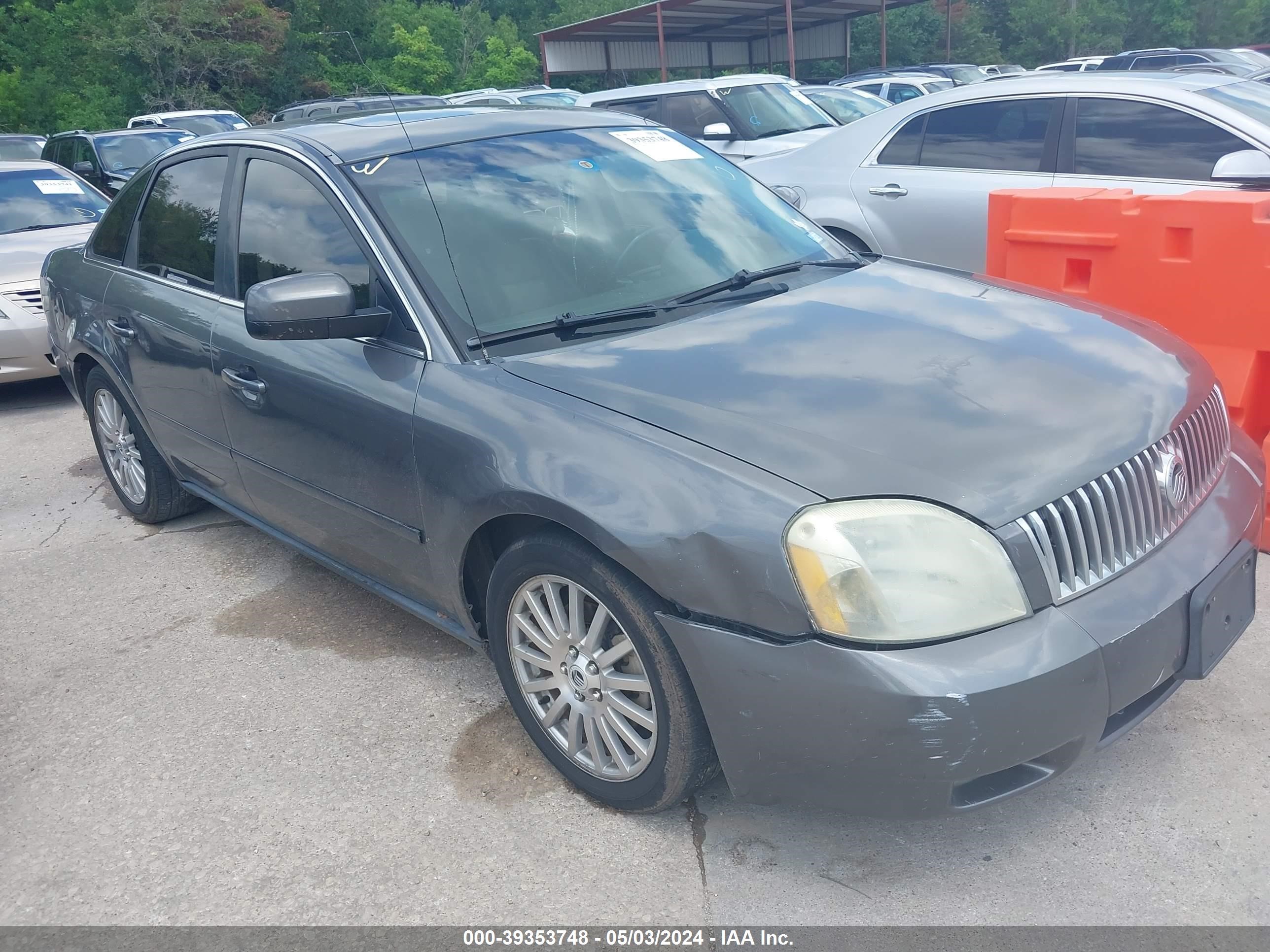 mercury montego 2005 1mehm421x5g620792