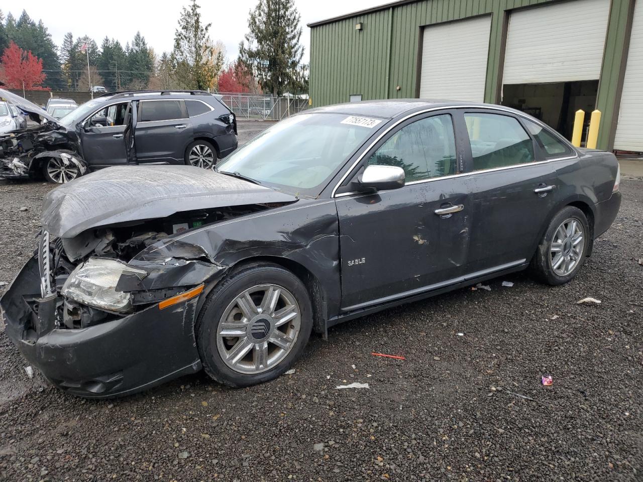 mercury sable 2008 1mehm42w38g602487