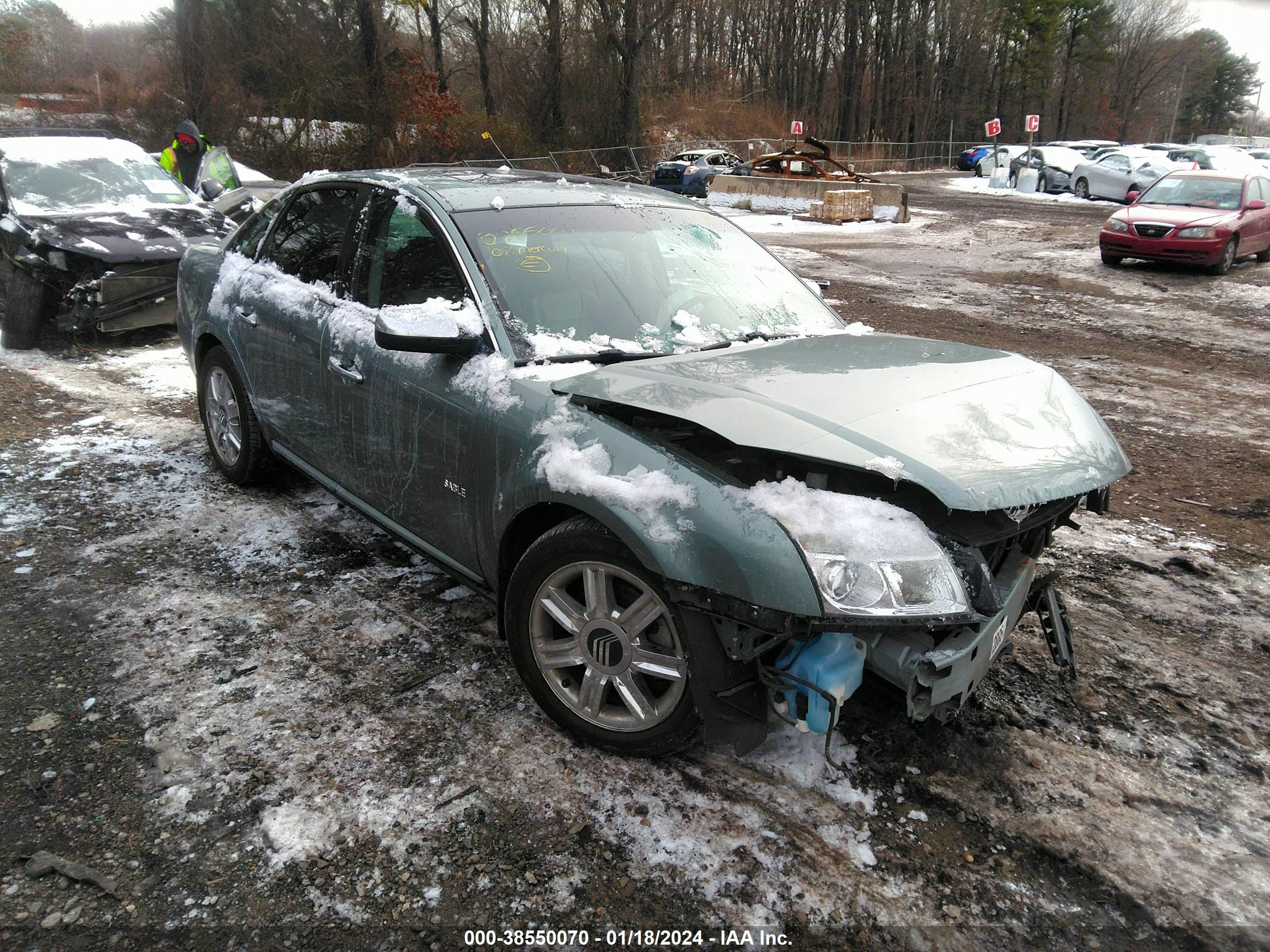 mercury sable 2008 1mehm42w58g612891