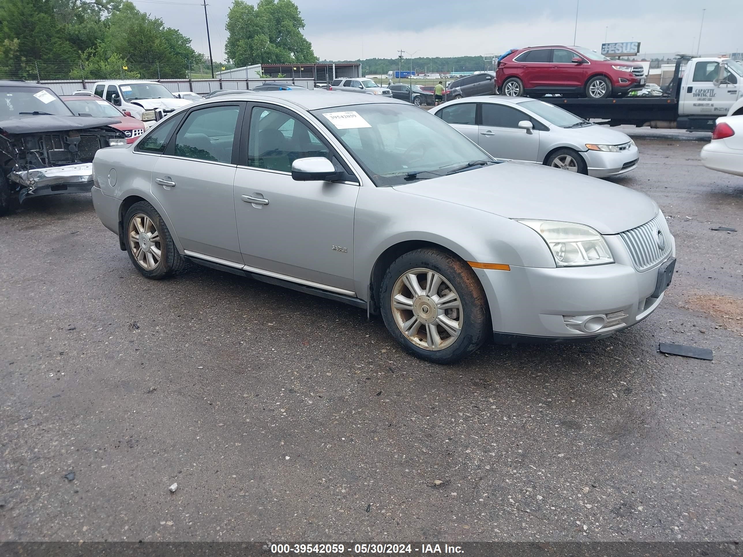 mercury sable 2008 1mehm42w68g626525