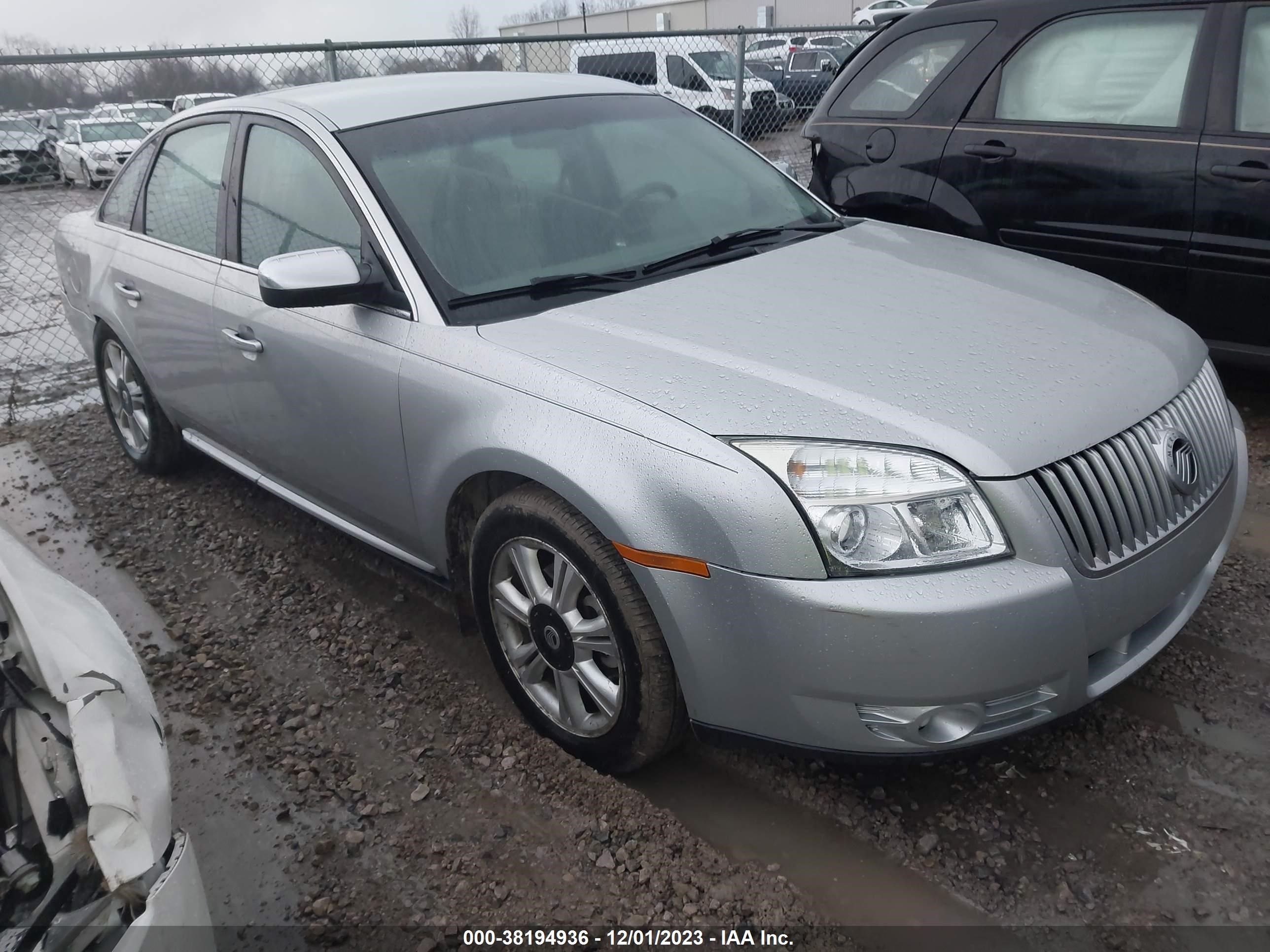 mercury sable 2009 1mehm42w79g627443