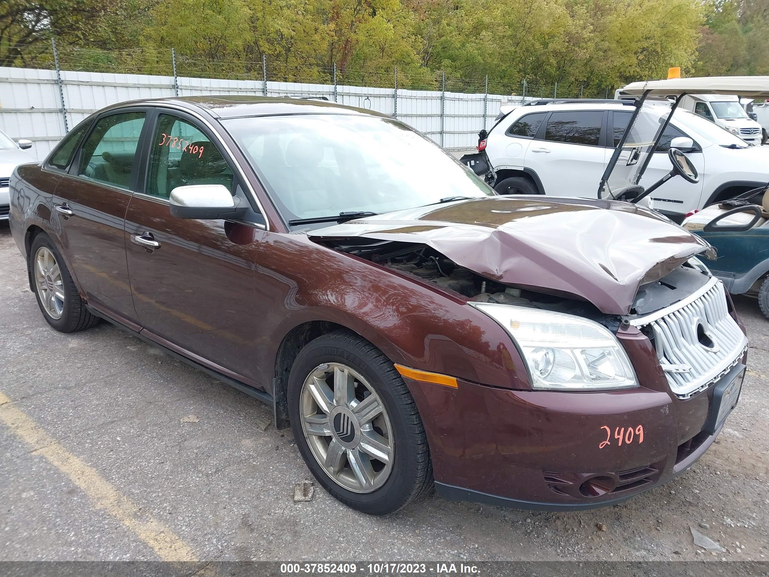 mercury sable 2009 1mehm42w79g628821