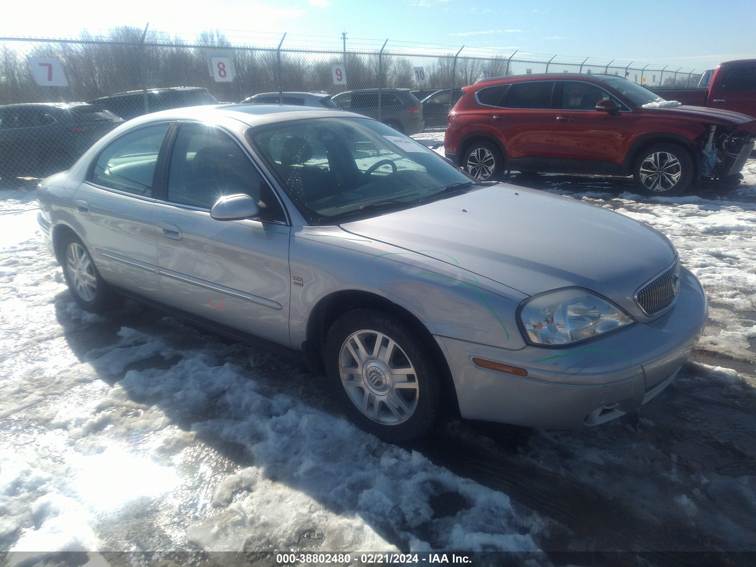 mercury sable 2005 1mehm55s95a621932