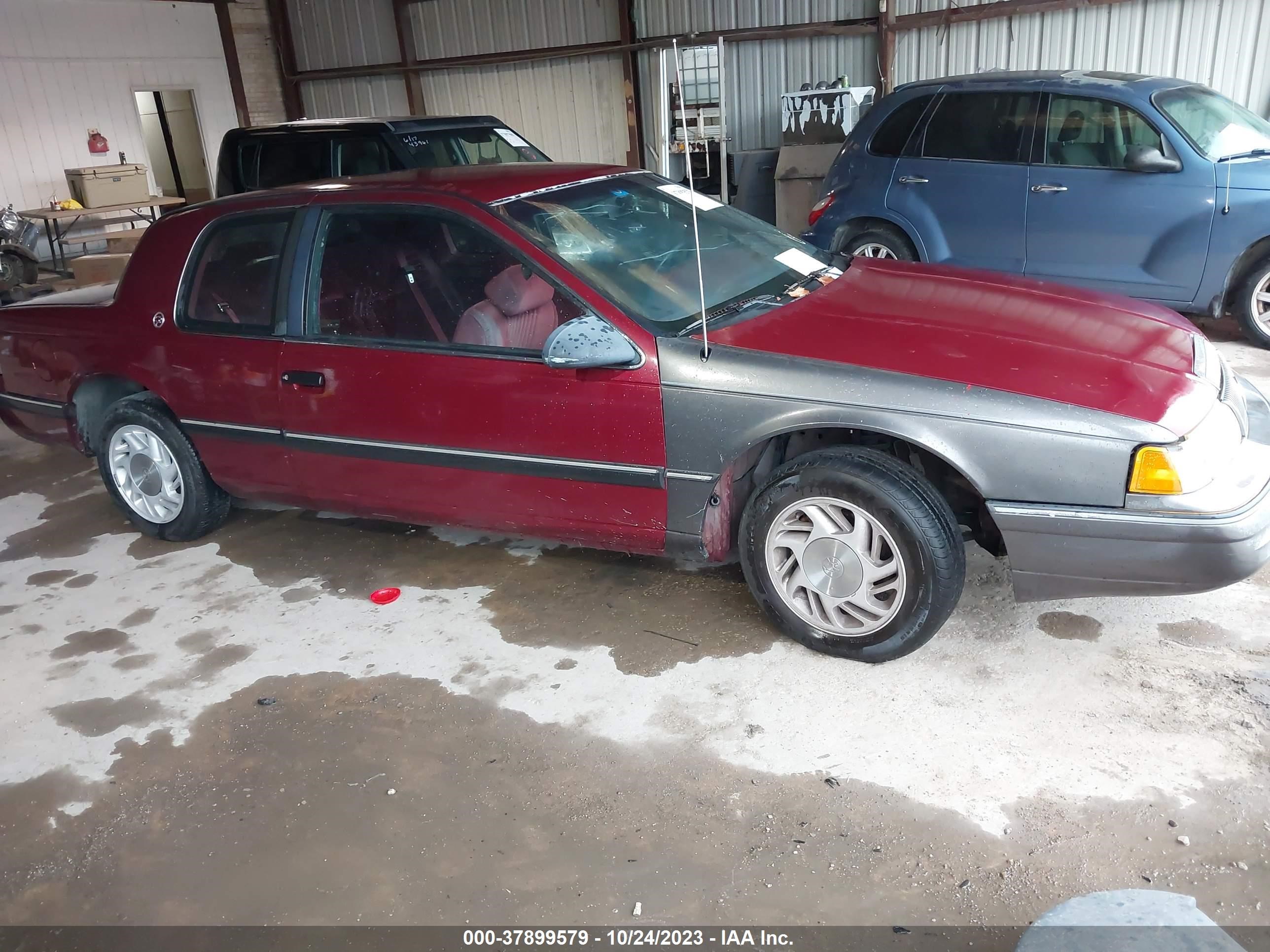 mercury cougar 1990 1mepm6041lh668354