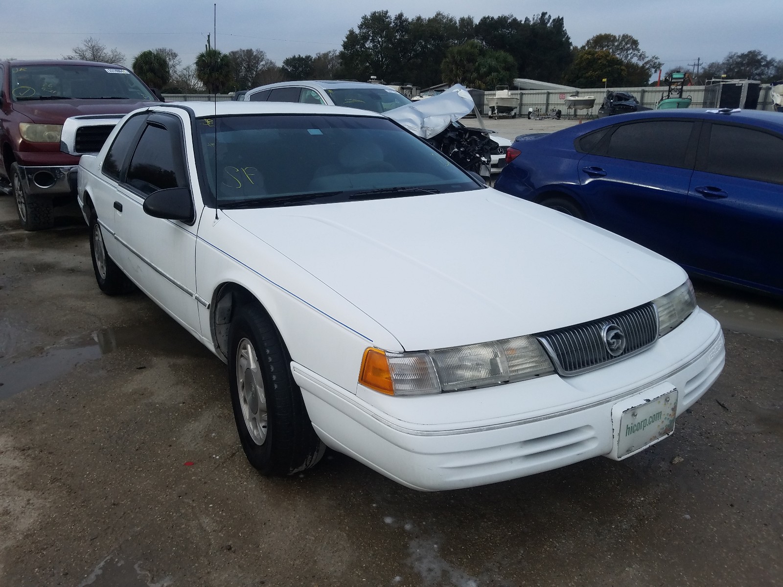 mercury cougar ls 1992 1mepm6041nh645580