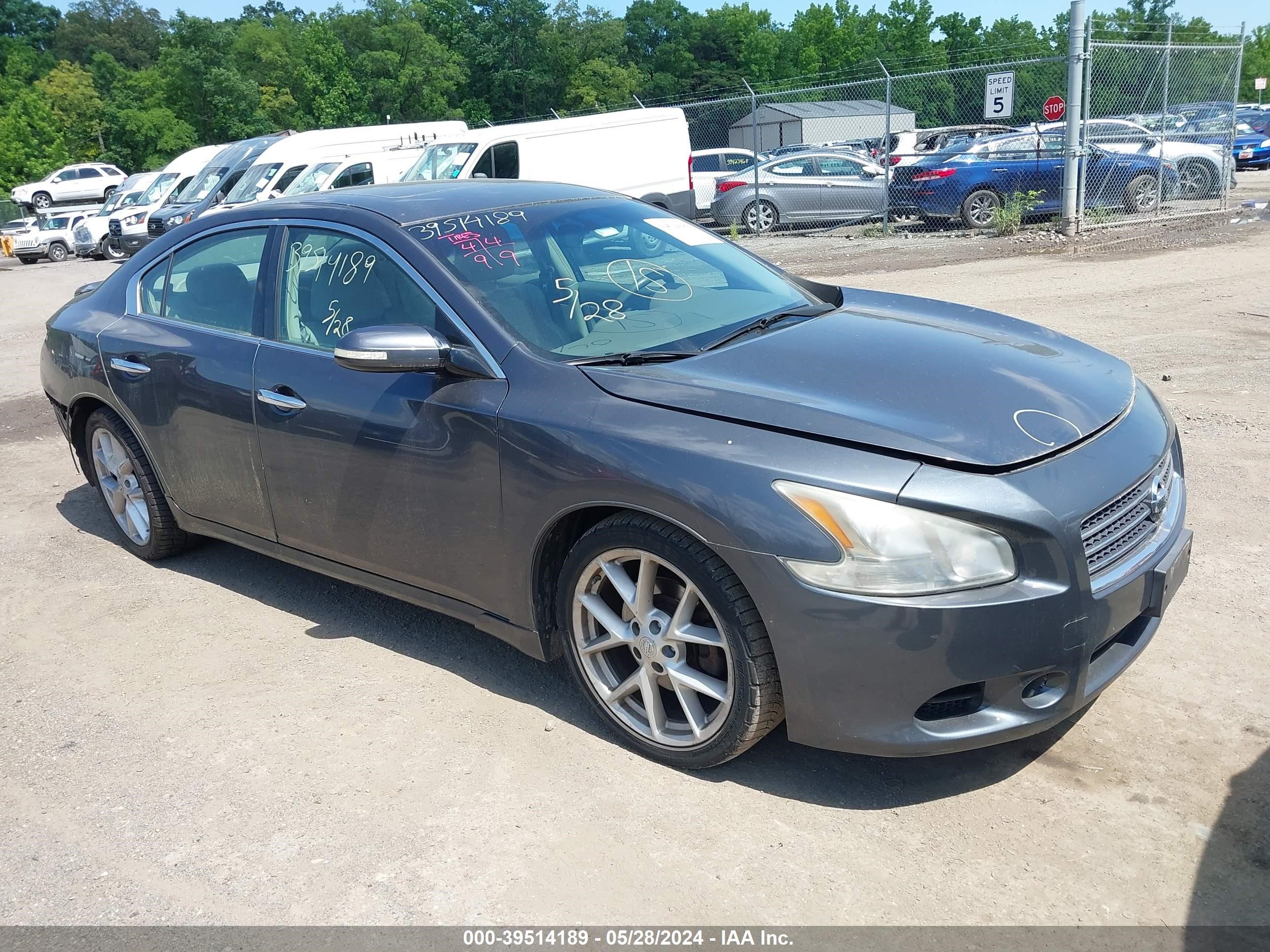 nissan maxima 2009 1n4aa51e59c846926