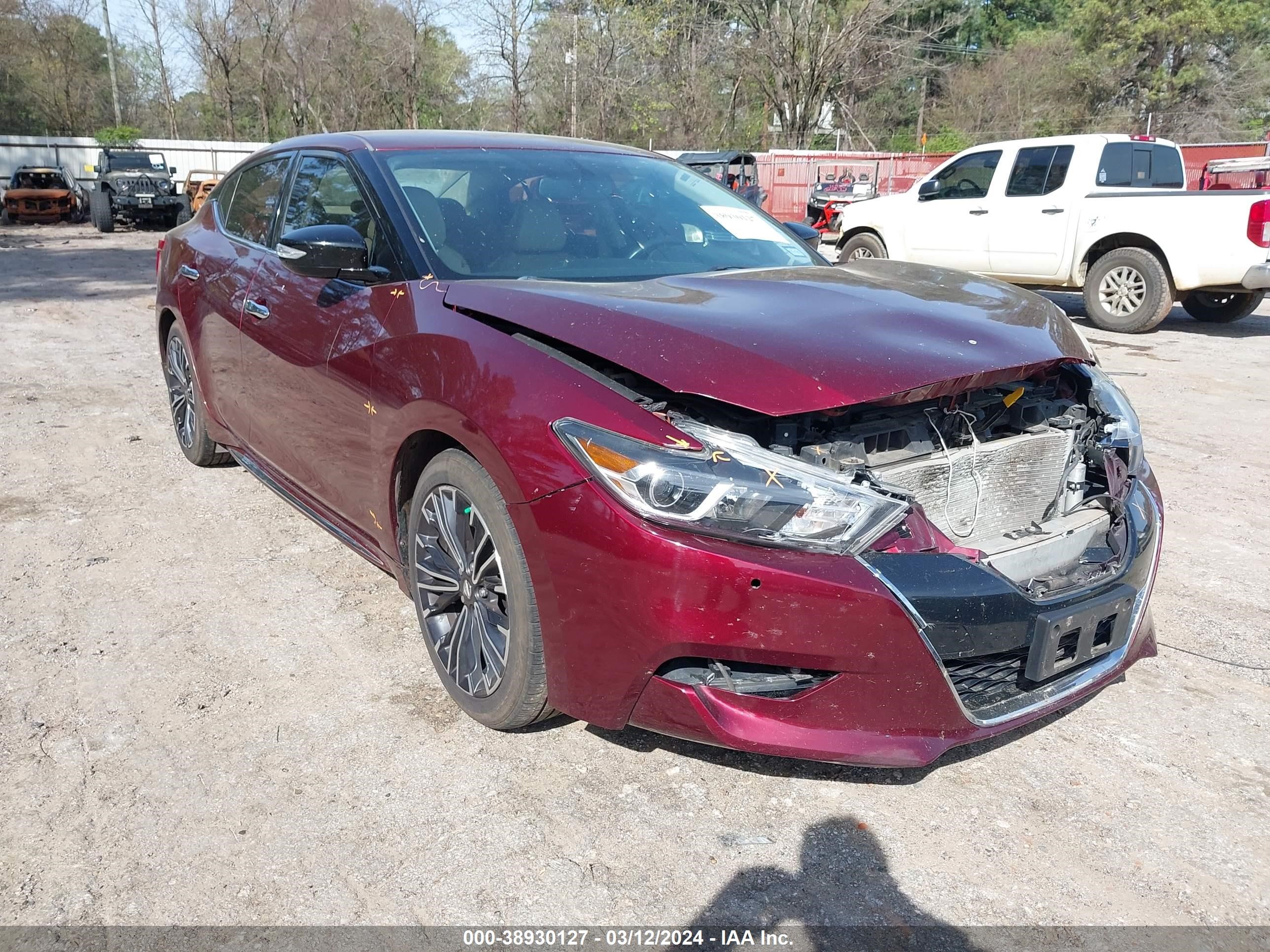 nissan maxima 3.5 2017 1n4aa6ap1hc423105