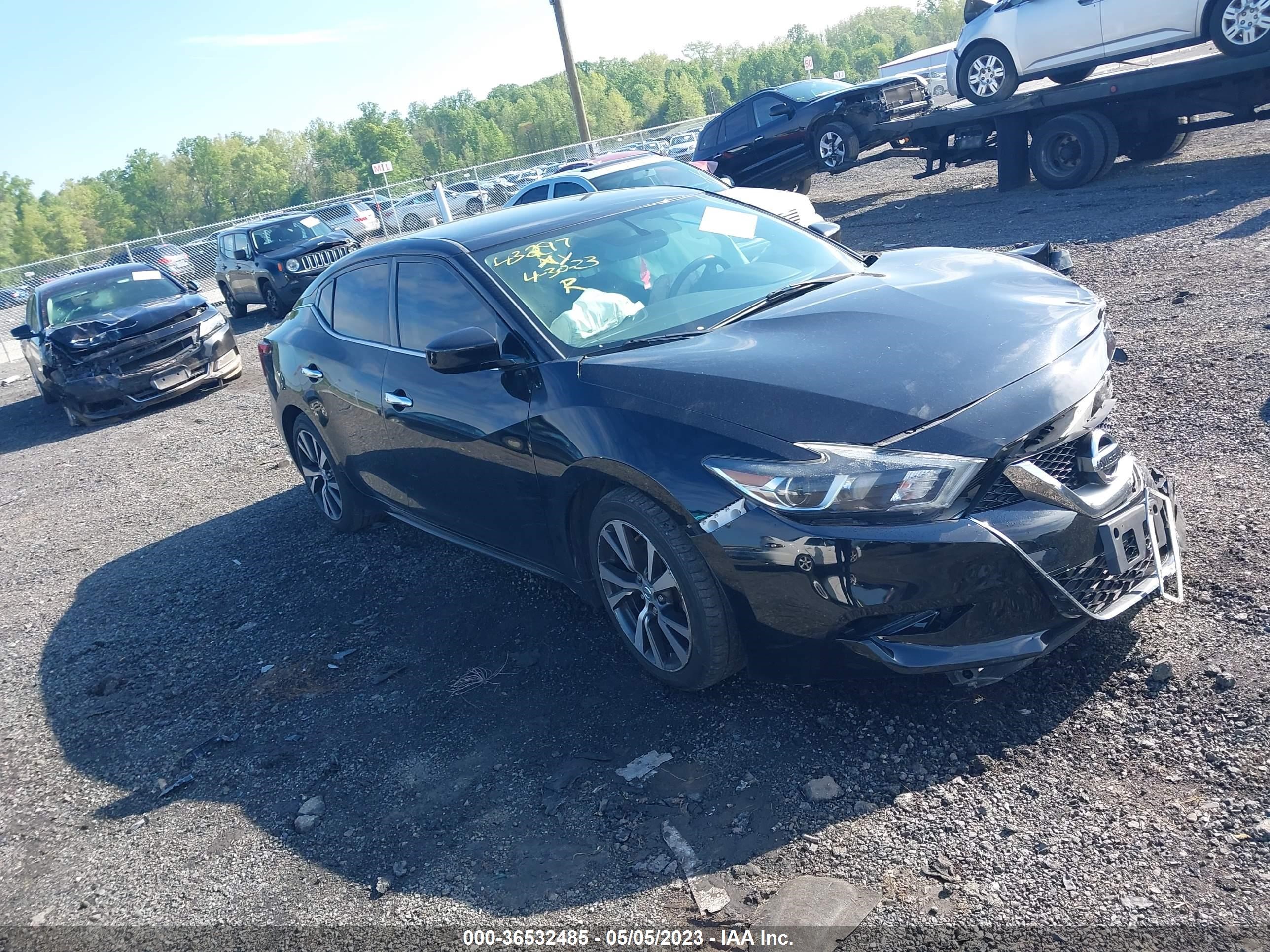 nissan maxima 2017 1n4aa6ap2hc433240