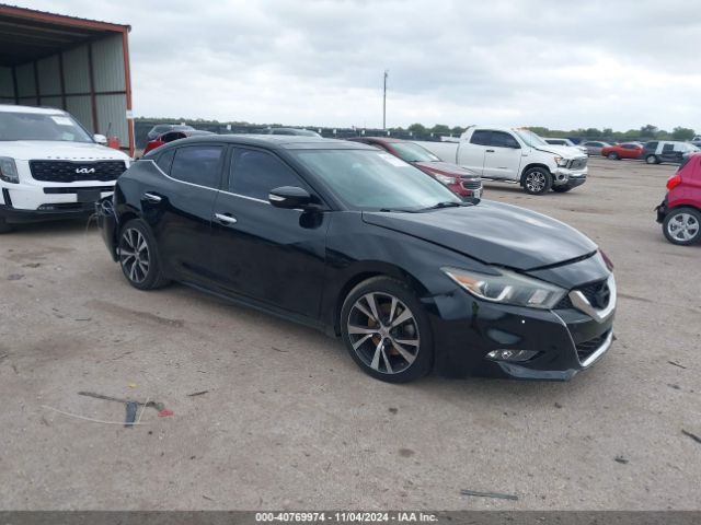 nissan maxima 2018 1n4aa6ap2jc375149