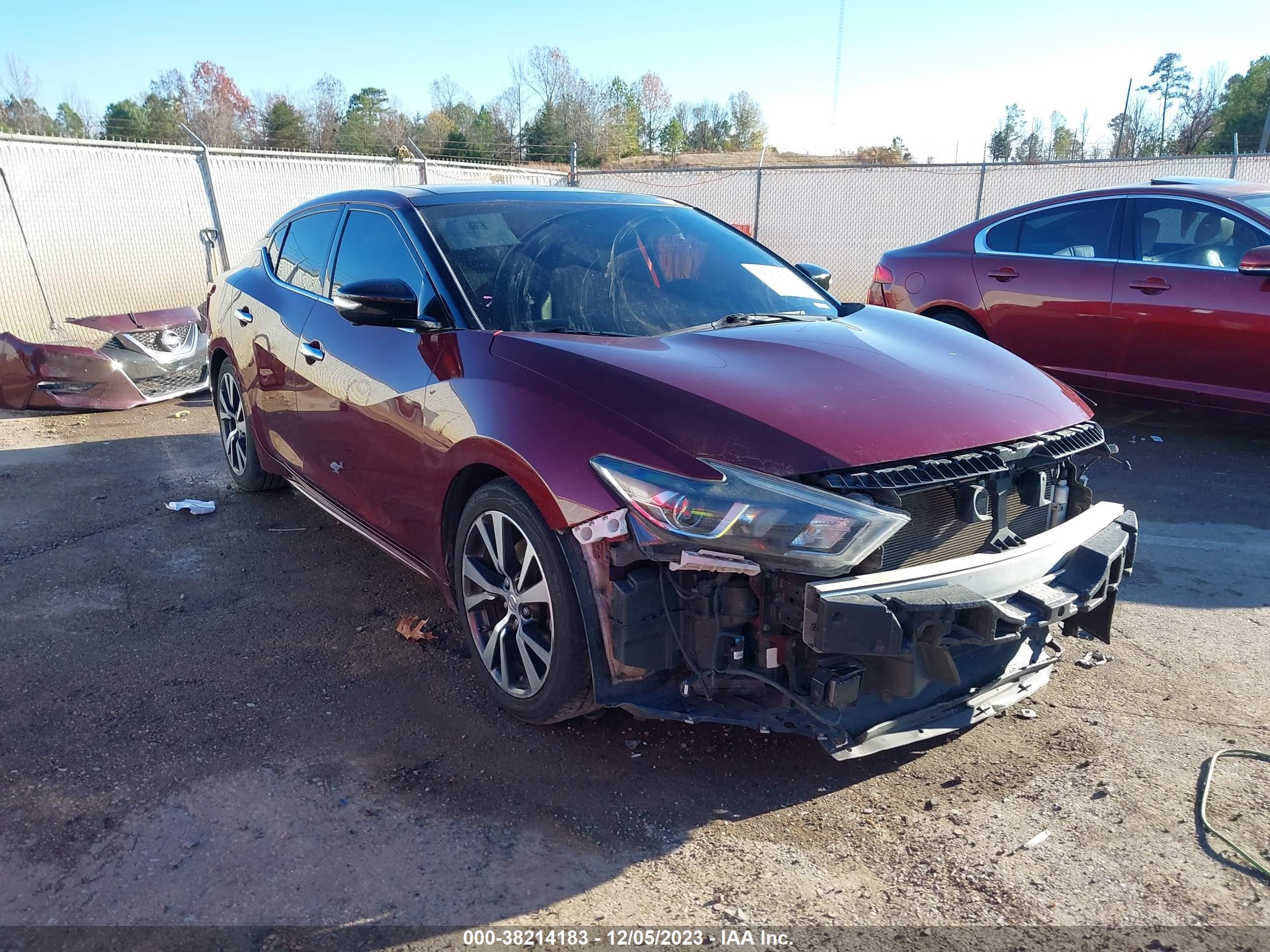 nissan maxima 2017 1n4aa6ap3hc392553