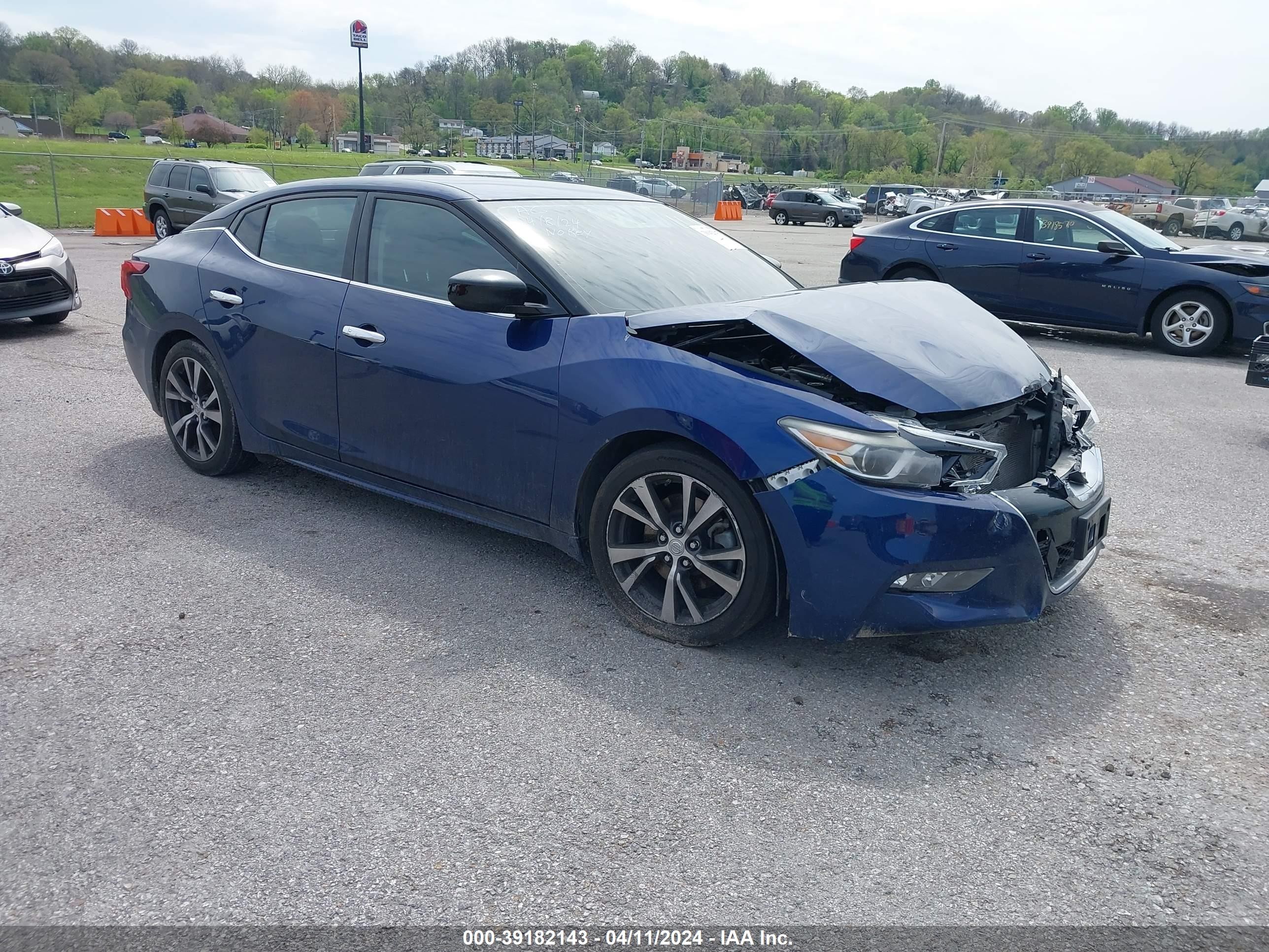 nissan maxima 2017 1n4aa6ap3hc396604