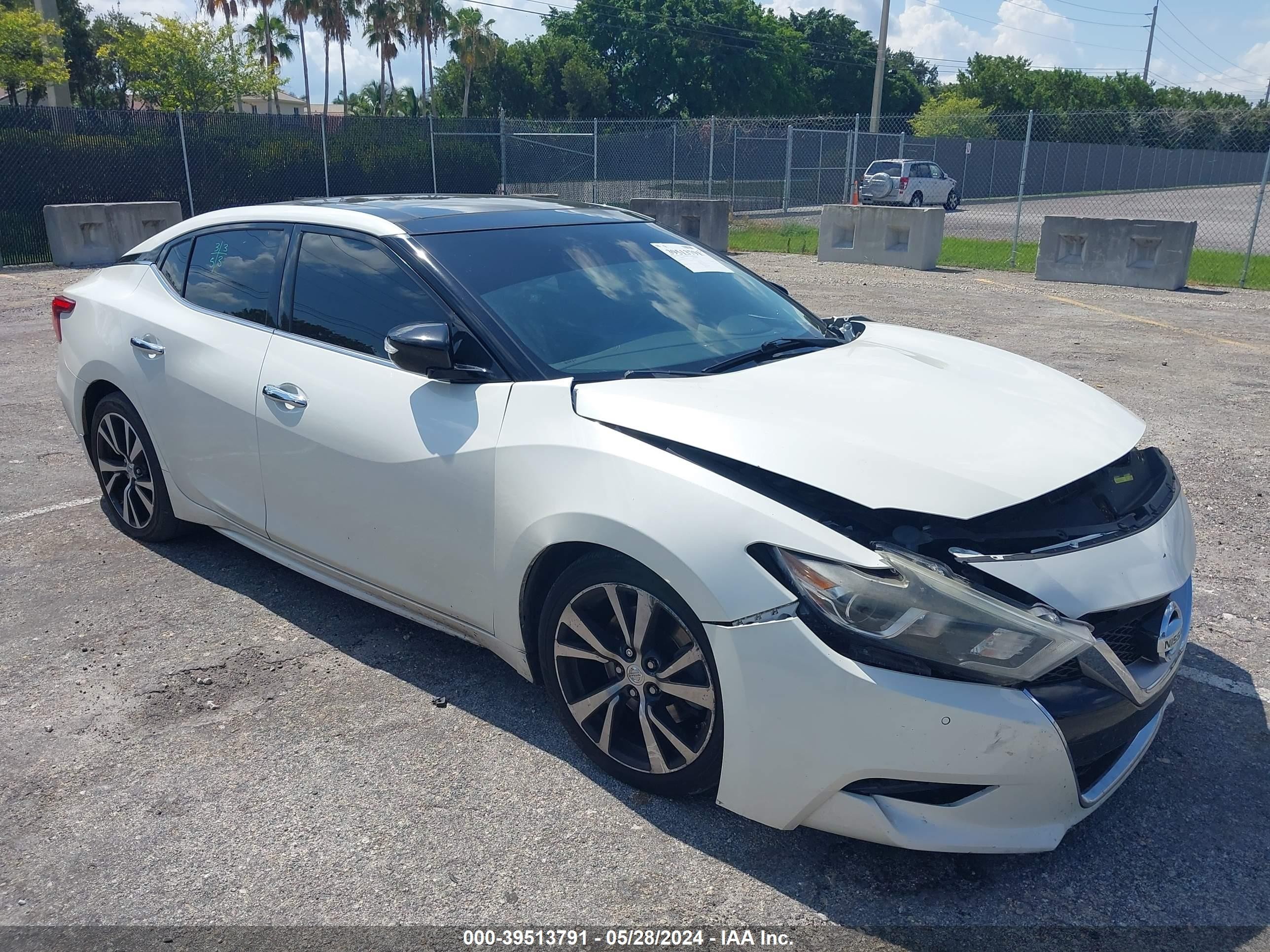 nissan maxima 2017 1n4aa6ap3hc433117