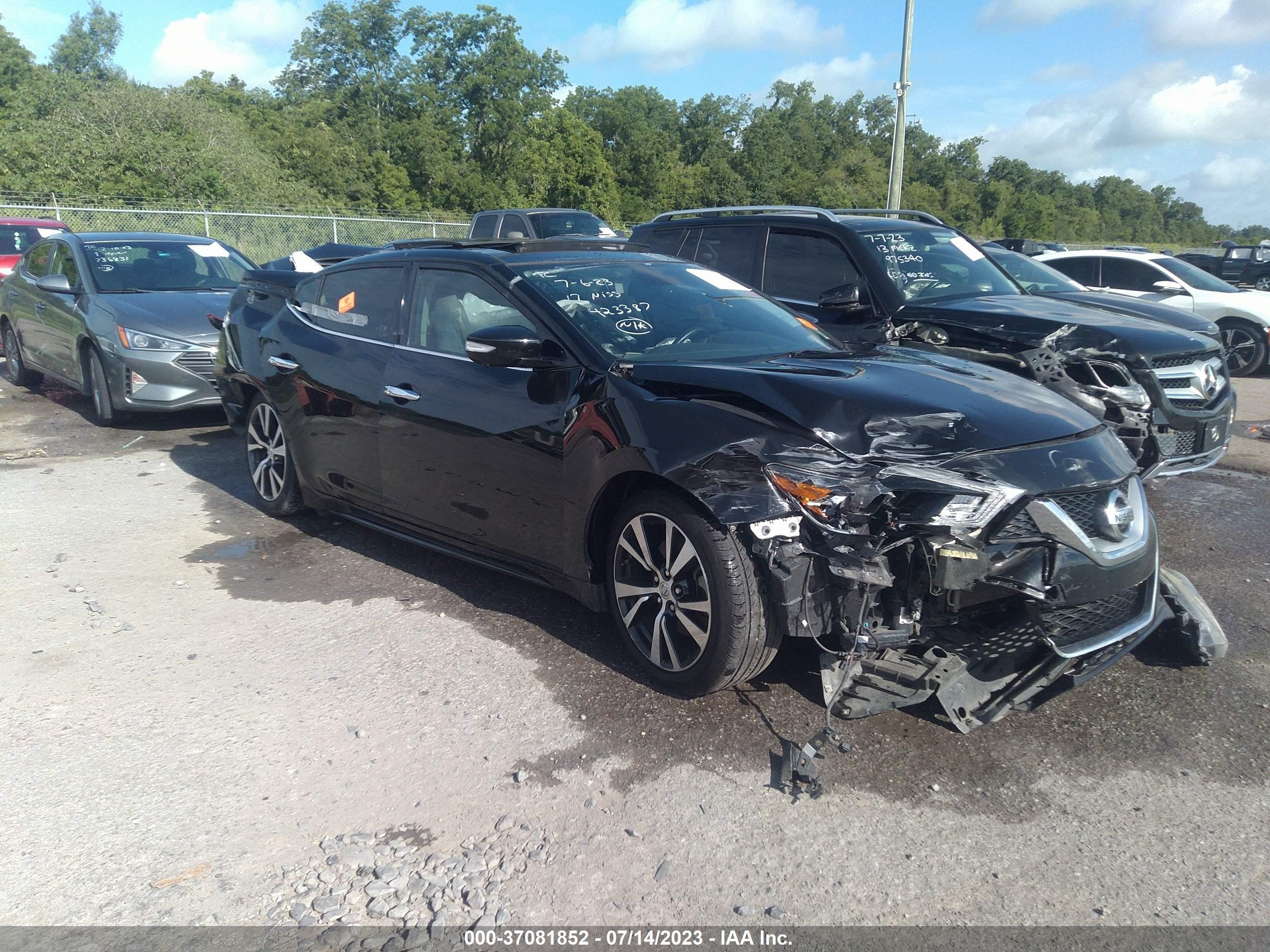 nissan maxima 2017 1n4aa6ap4hc423387