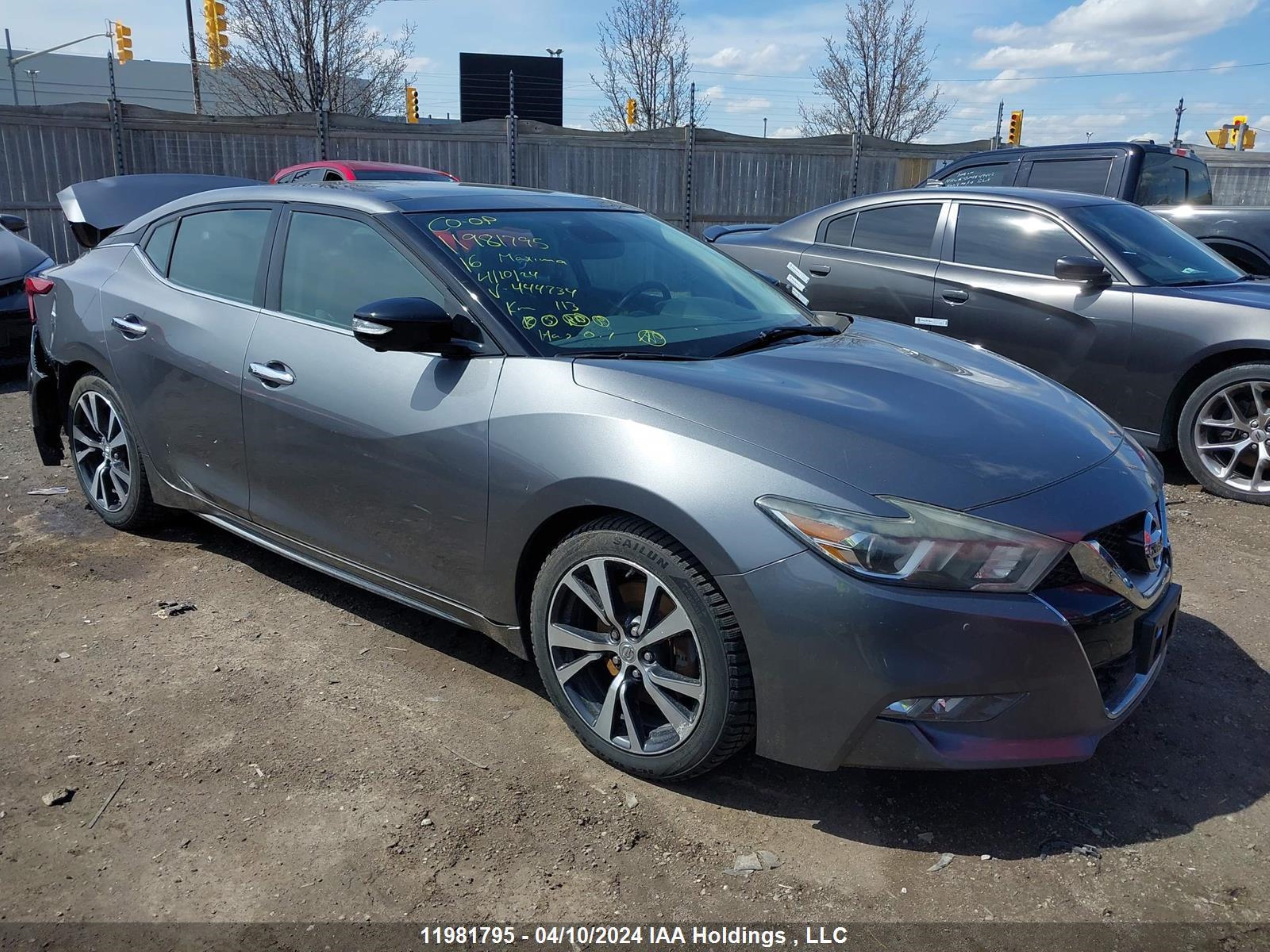 nissan maxima 2016 1n4aa6ap7gc444734