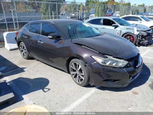 nissan maxima 2017 1n4aa6ap9hc424504