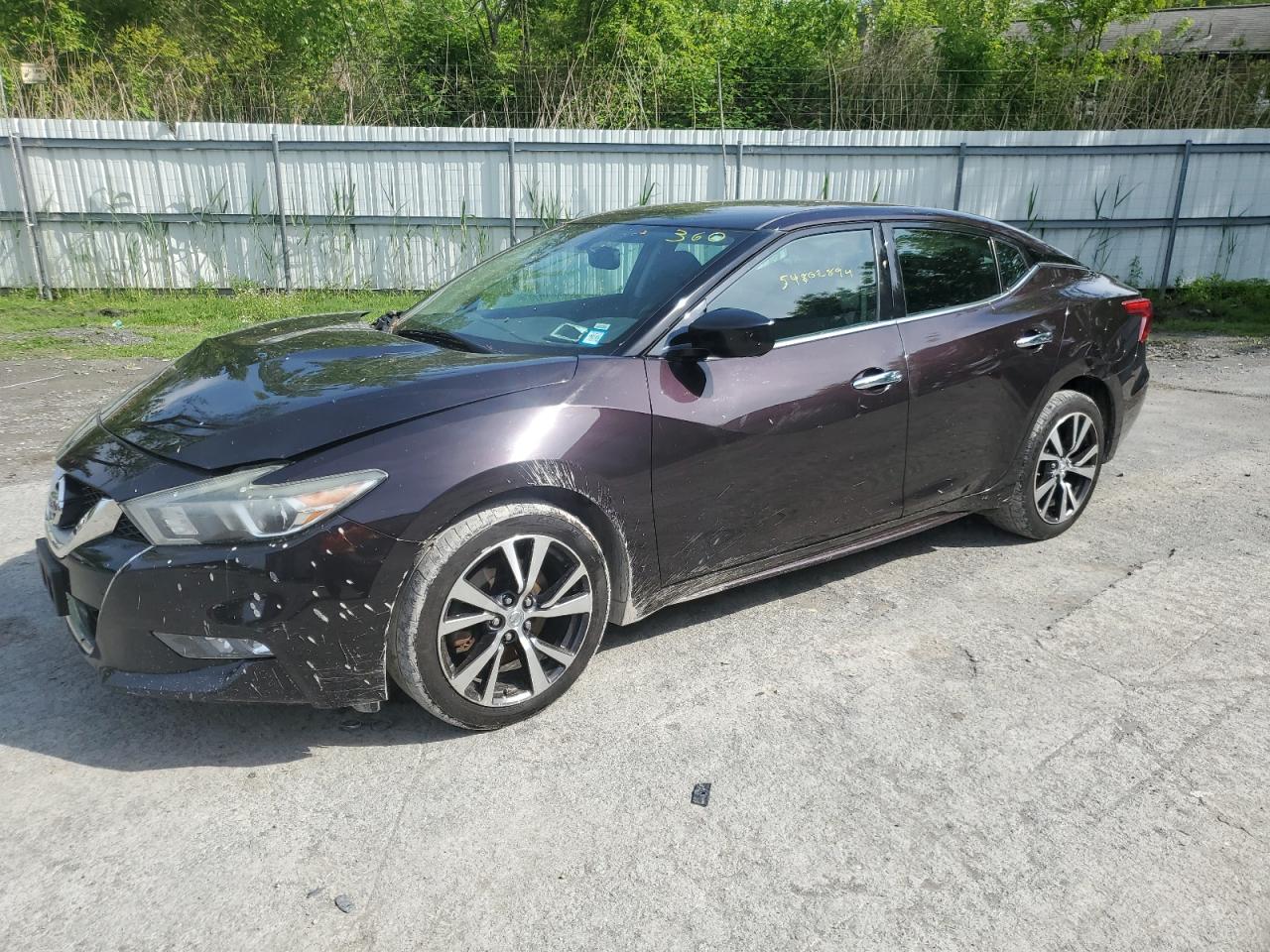 nissan maxima 2016 1n4aa6apxgc411128