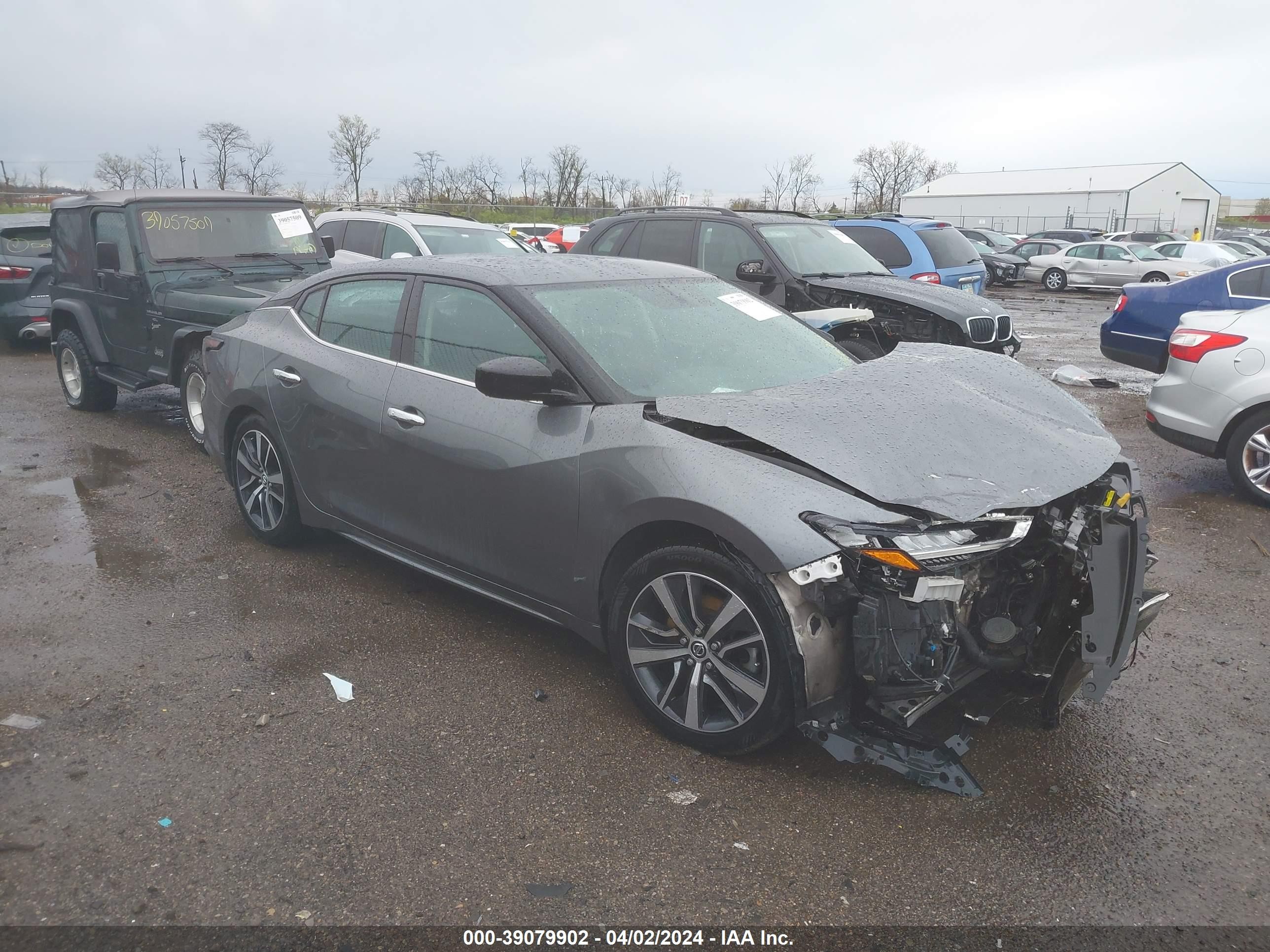 nissan maxima 2019 1n4aa6av2kc378827