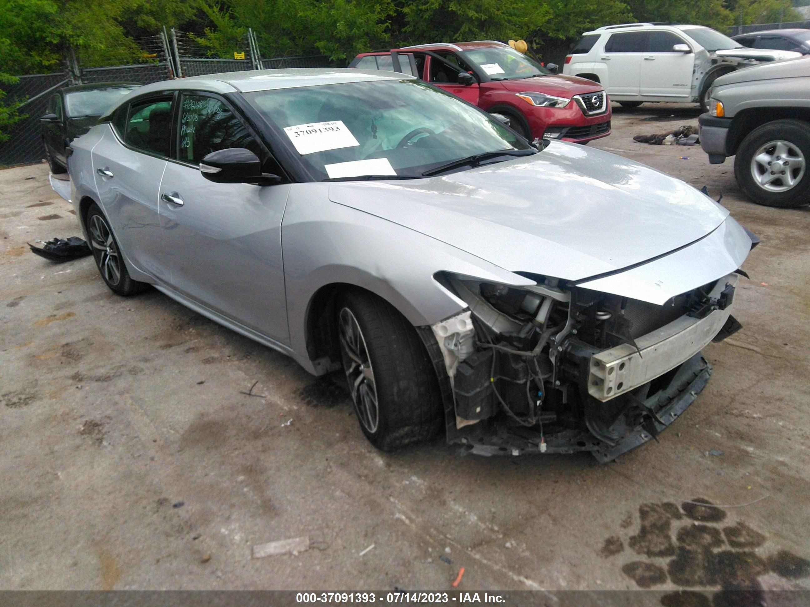 nissan maxima 2020 1n4aa6cv2lc378437