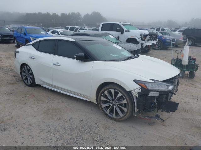 nissan maxima 2021 1n4aa6fvxmc507456