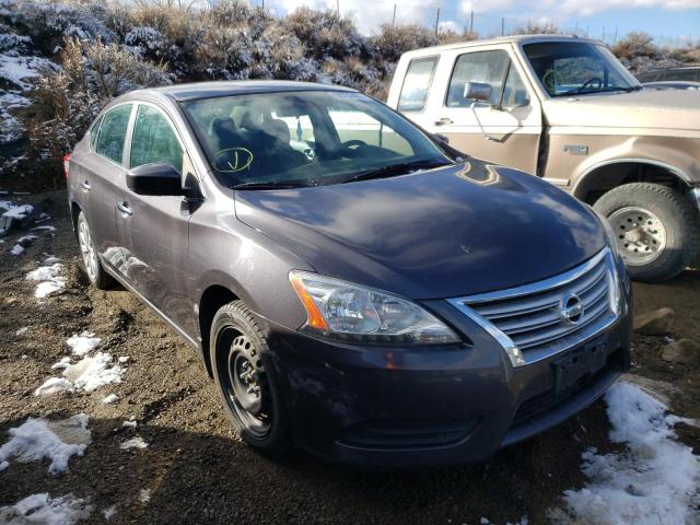 nissan sentra s 2014 1n4ab7ap1en853848