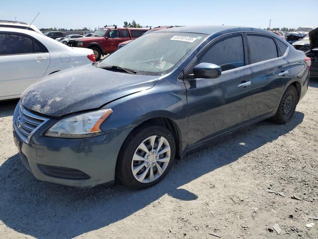 nissan sentra s 2014 1n4ab7ap2en852207