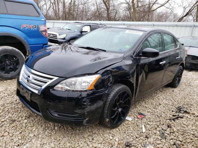 nissan sentra s 2014 1n4ab7ap2en855740