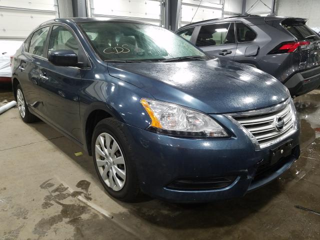 nissan sentra s 2014 1n4ab7ap3en850501