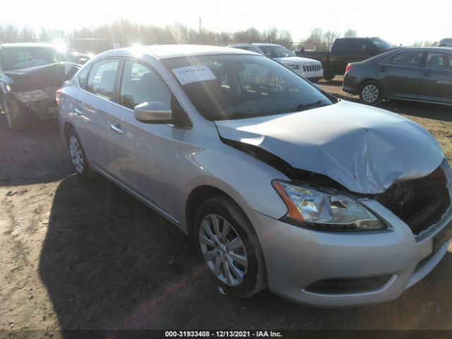 nissan sentra 2014 1n4ab7ap3en850837