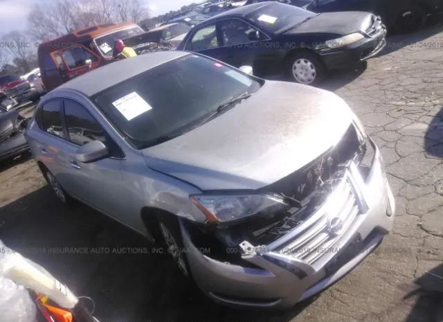 nissan sentra 2014 1n4ab7ap4en854752