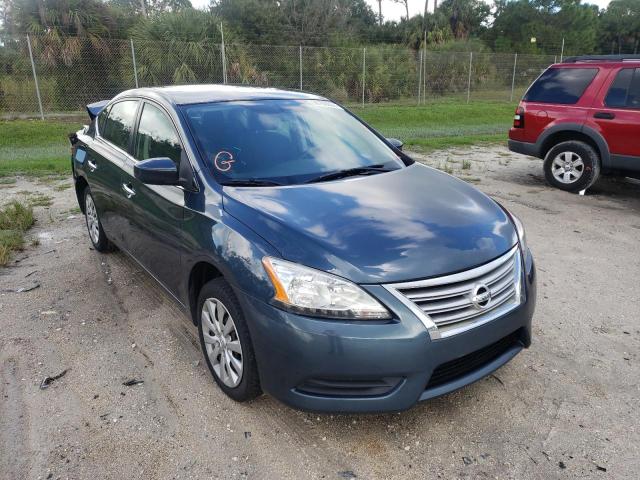 nissan sentra s 2014 1n4ab7ap5en850614