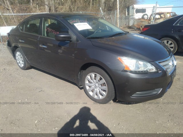 nissan sentra 2014 1n4ab7ap5en853433