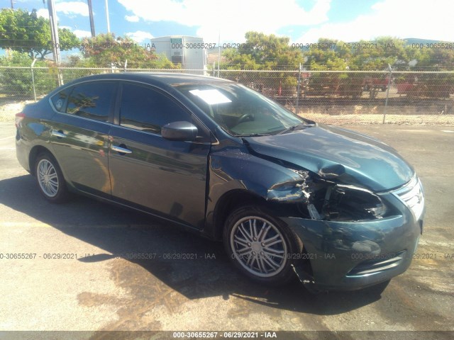 nissan sentra 2013 1n4ab7ap6dn904114