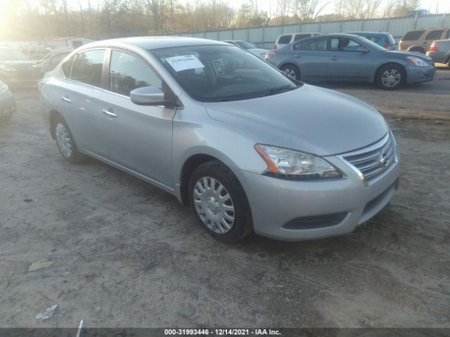 nissan sentra 2014 1n4ab7ap6en853411