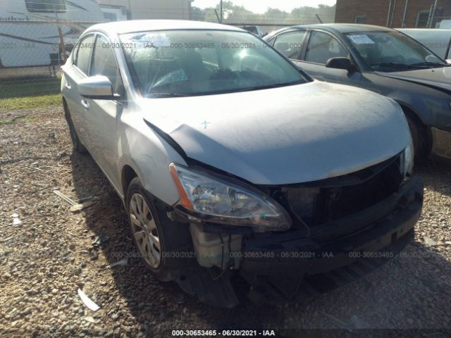 nissan sentra 2014 1n4ab7ap8en852471