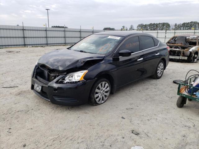 nissan sentra s 2014 1n4ab7ap8en852907