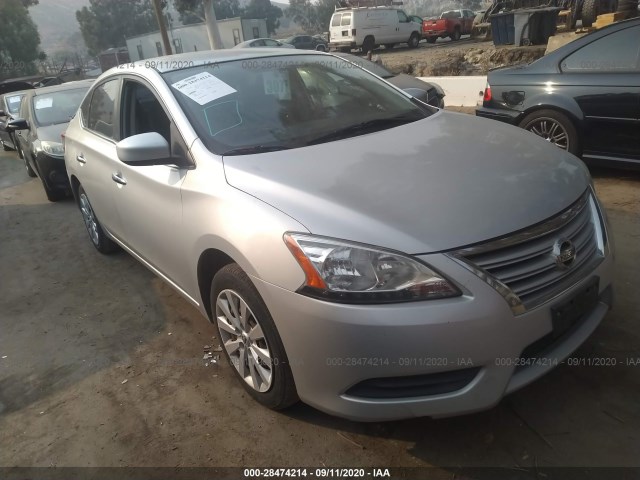 nissan sentra 2013 1n4ab7ap9dn904852