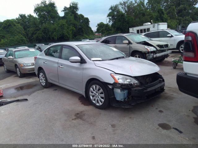 nissan sentra 2013 1n4ab7ap9dn905497