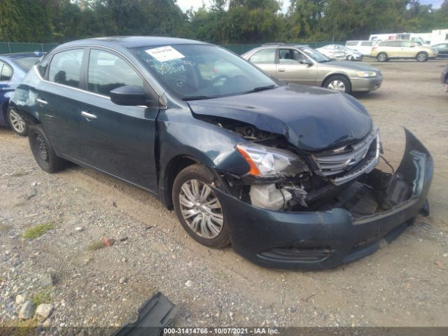 nissan sentra 2013 1n4ab7apxdn905508