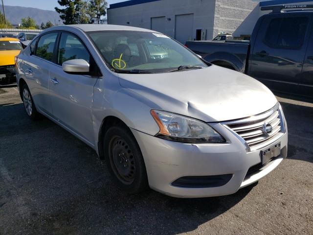 nissan sentra s 2014 1n4ab7apxen851919