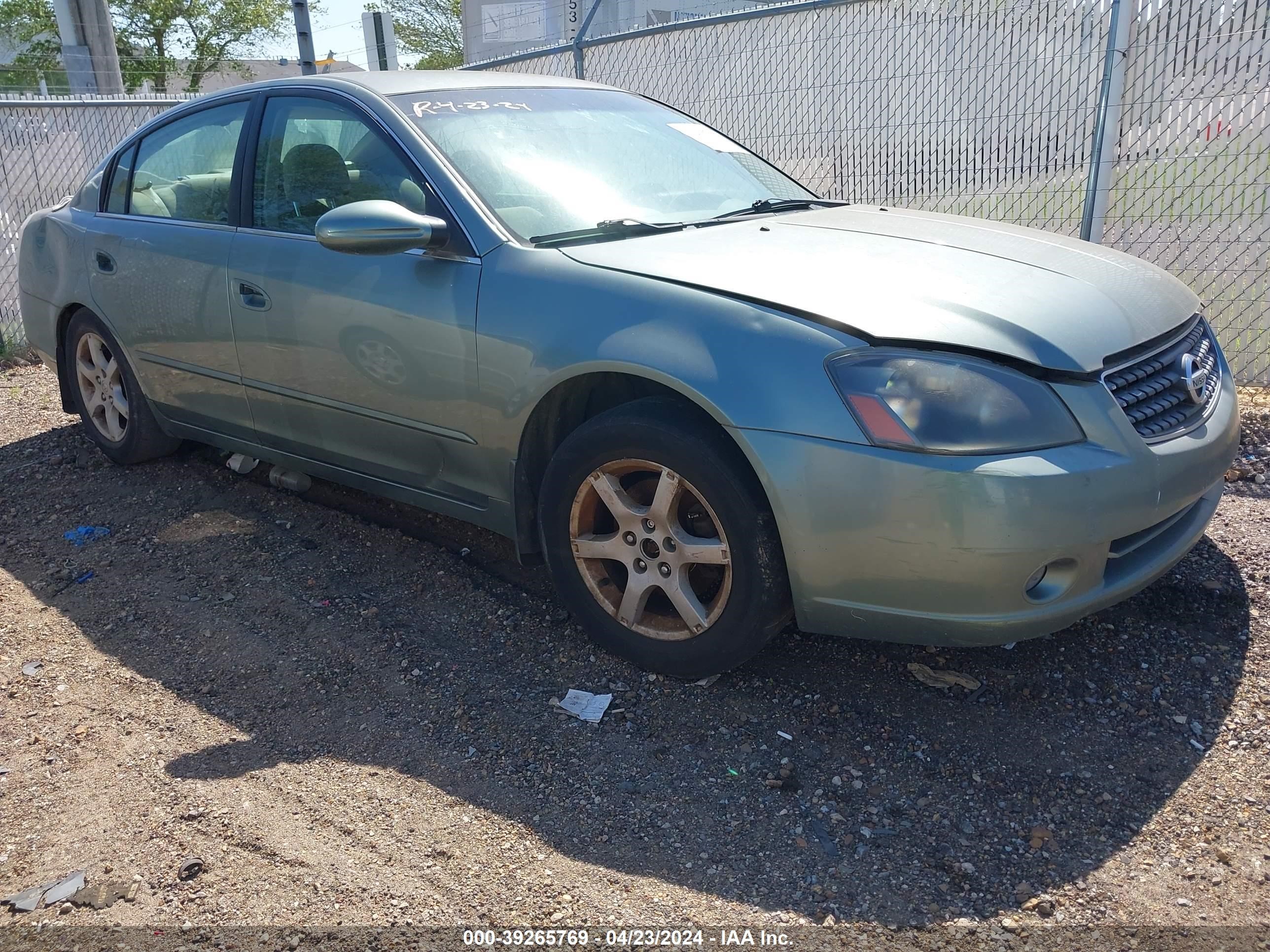 nissan altima 2005 1n4al11d55c169185