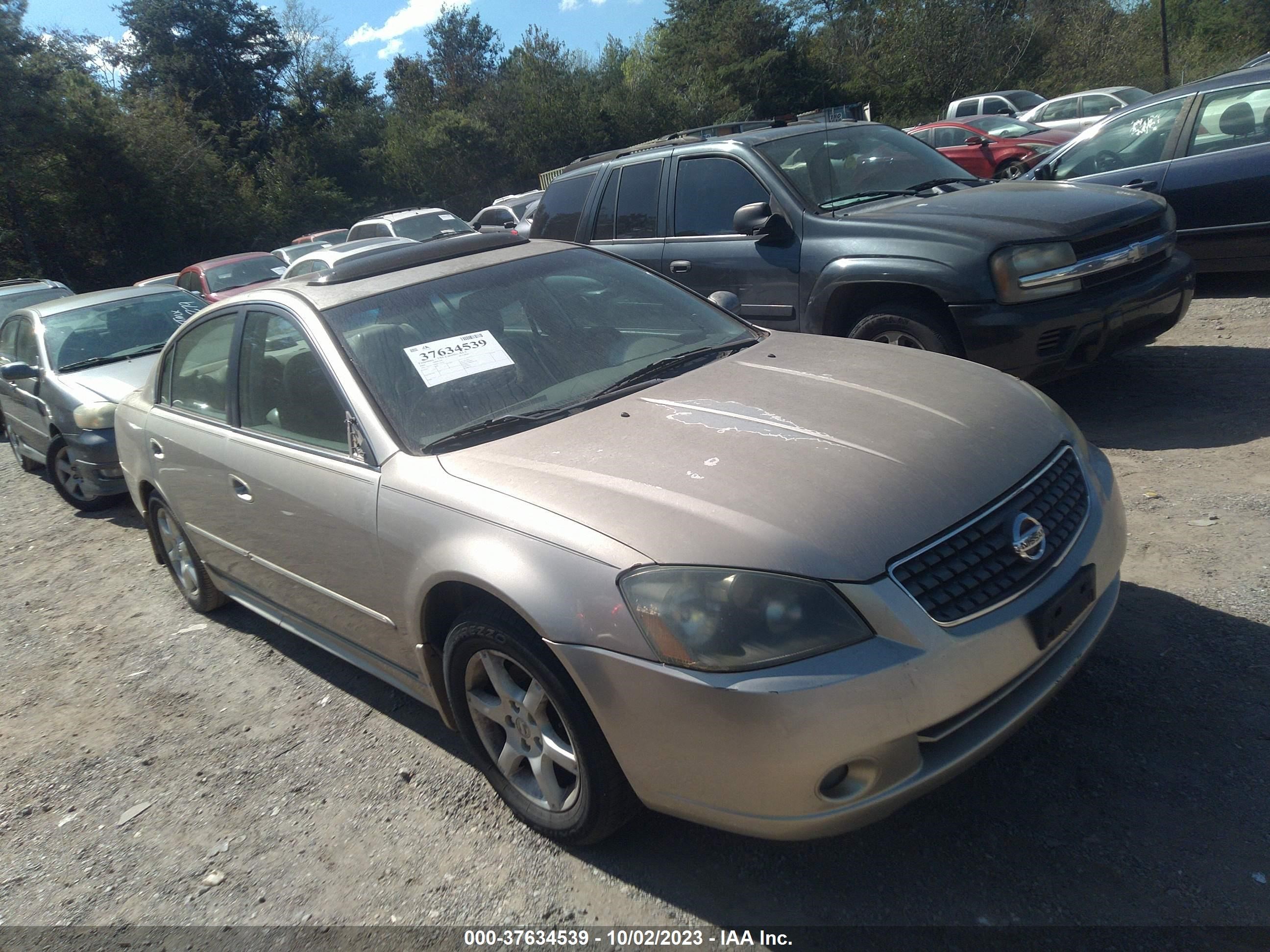 nissan altima 2005 1n4al11d85c134723