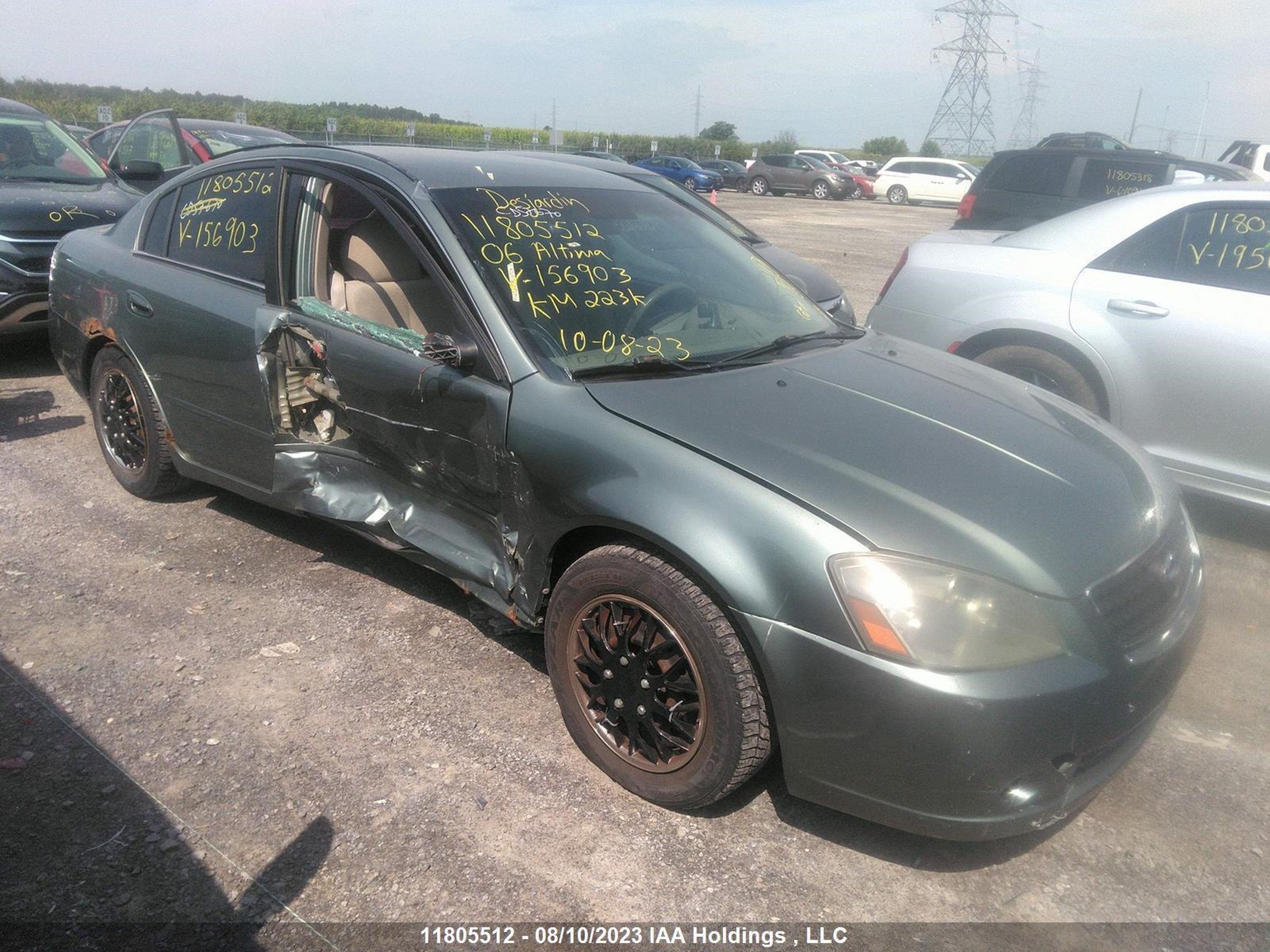 nissan altima 2006 1n4al11d86c156903