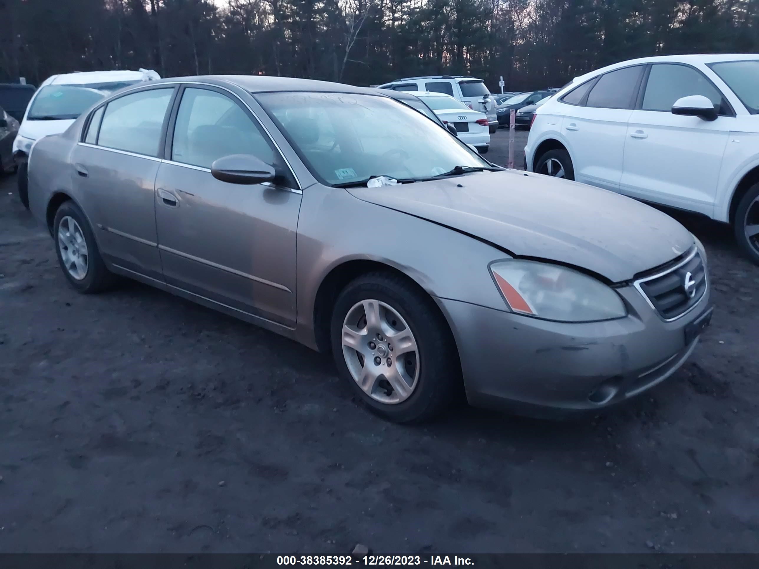 nissan altima 2003 1n4al11d93c121847