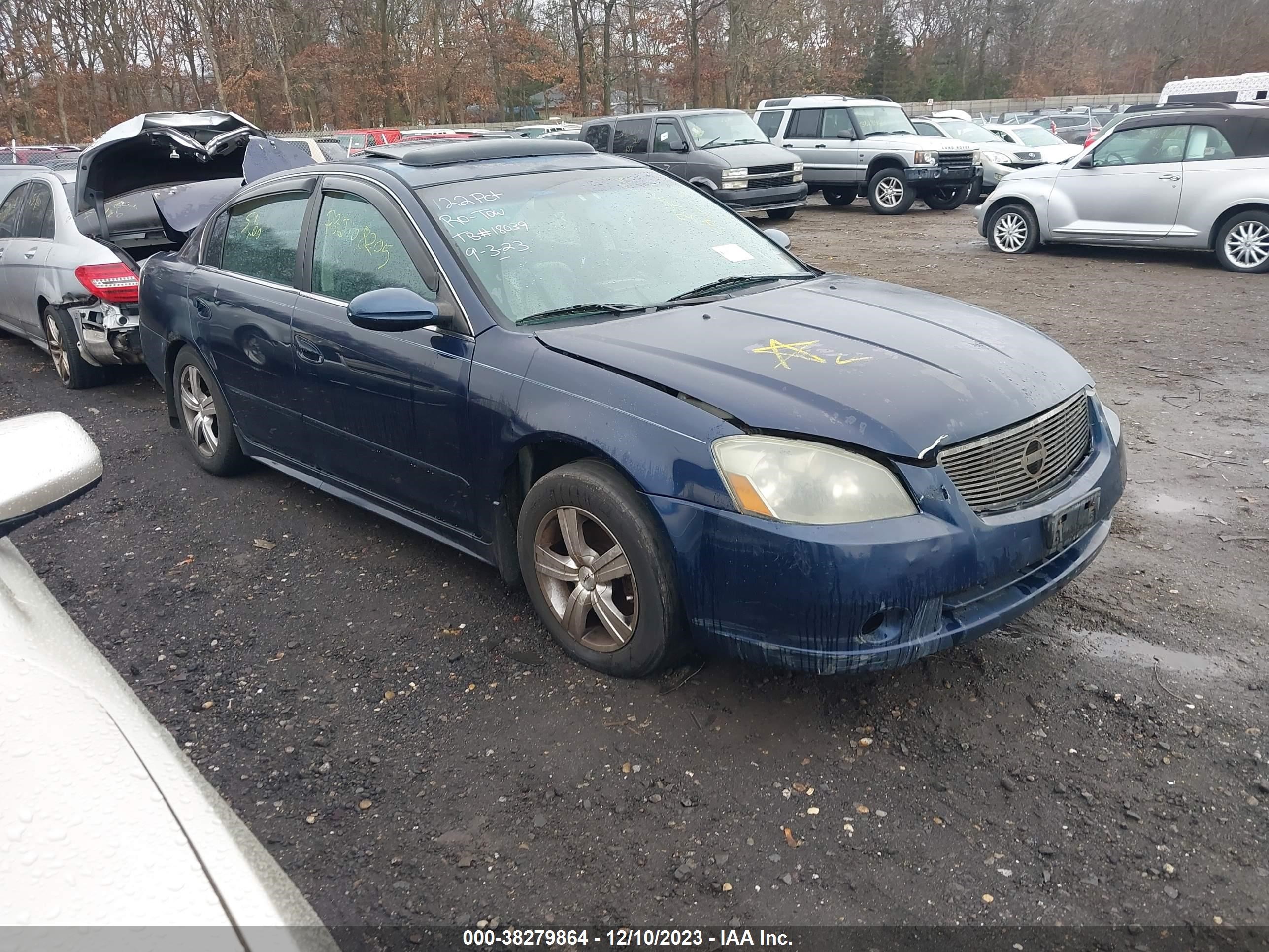 nissan altima 2005 1n4al11d95c133421