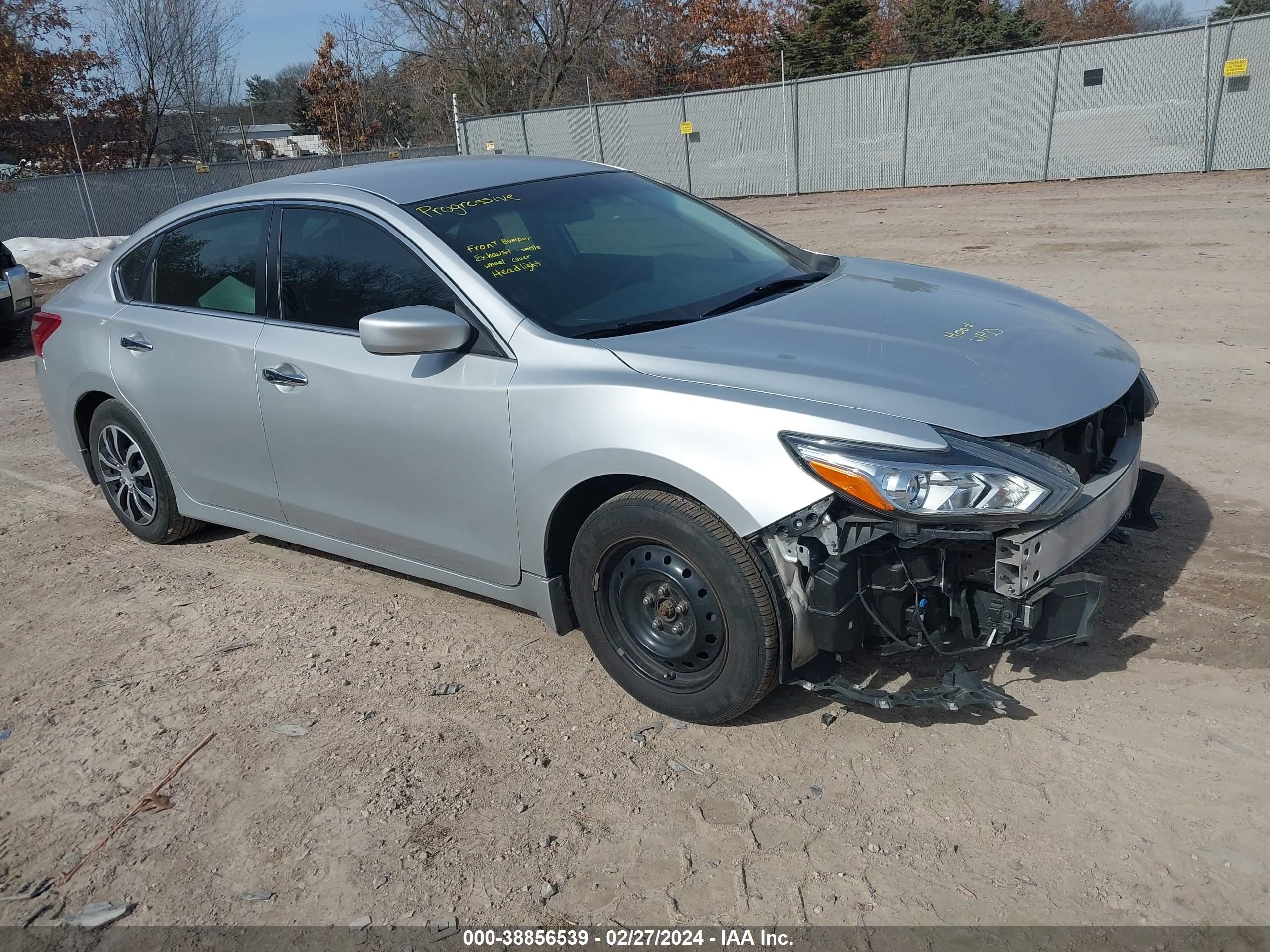 nissan altima 2018 1n4al3ap2jc256705